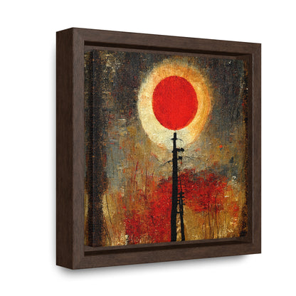 Land of the Sun 11, Valentinii, Gallery Canvas Wraps, Square Frame