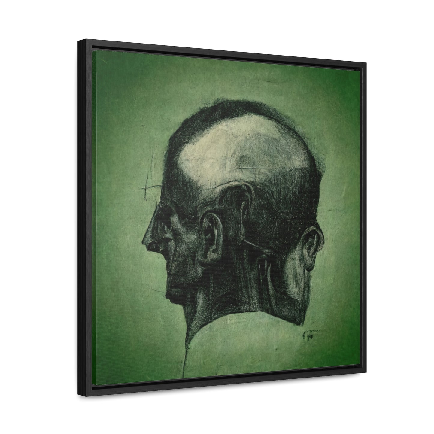 Heads 16, Valentinii, Gallery Canvas Wraps, Square Frame