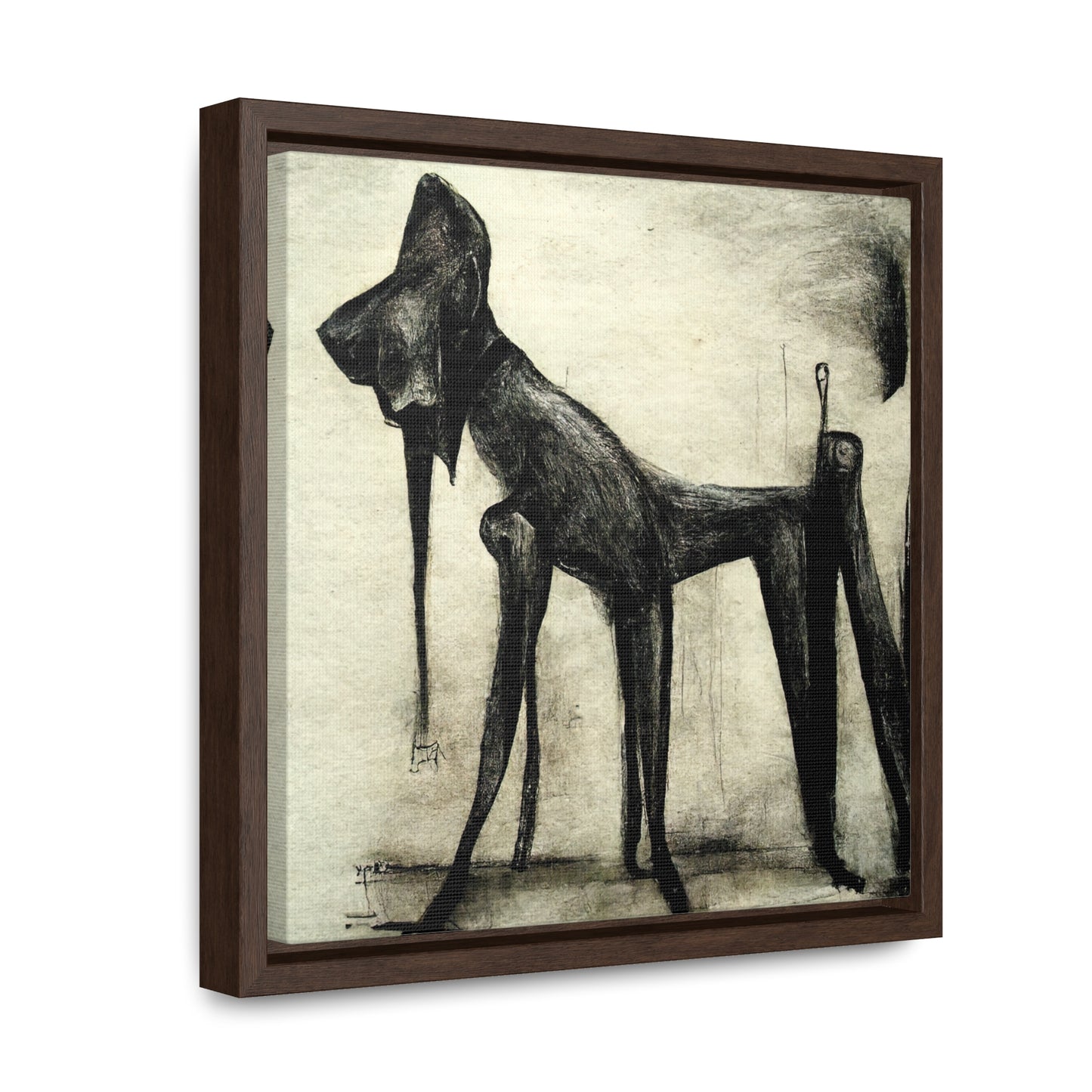 Dogs and Puppies 18, Valentinii, Gallery Canvas Wraps, Square Frame