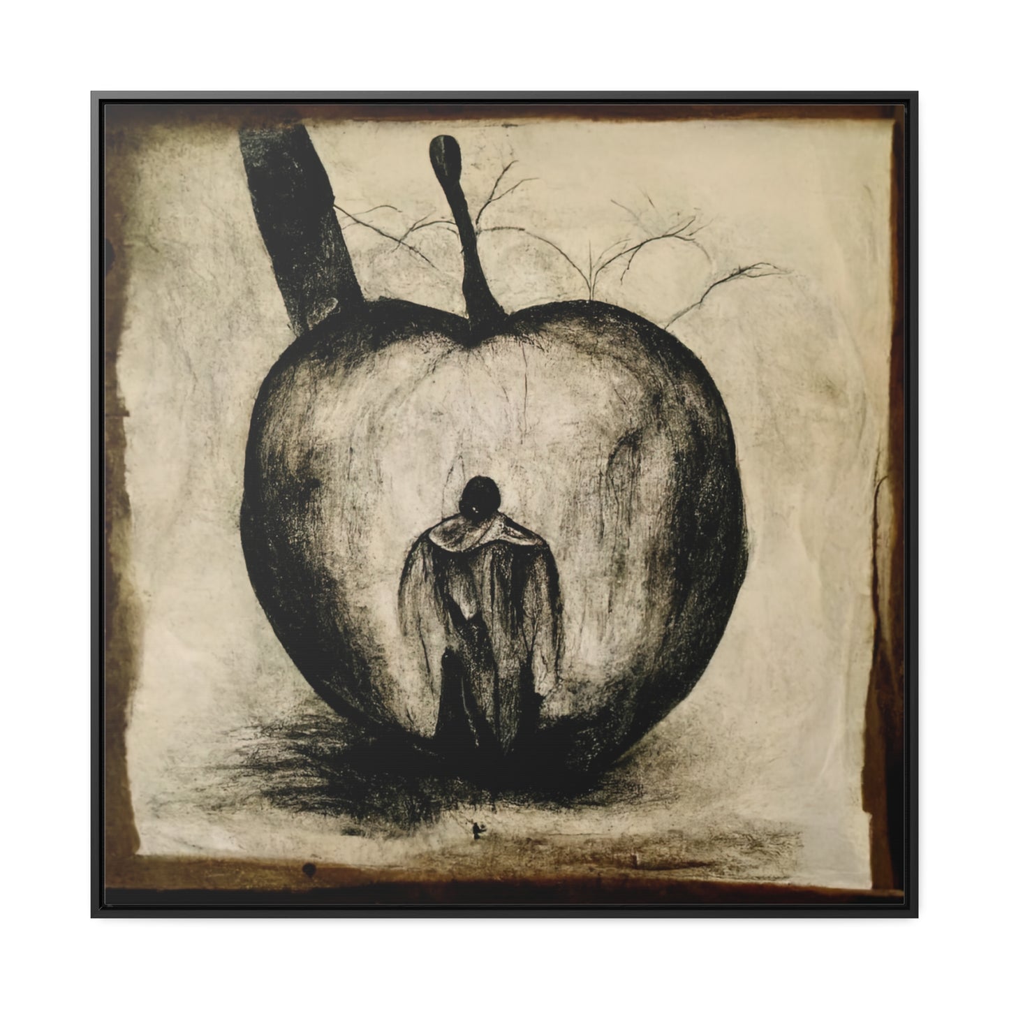 Apple, Valentinii, Gallery Canvas Wraps, Square Frame