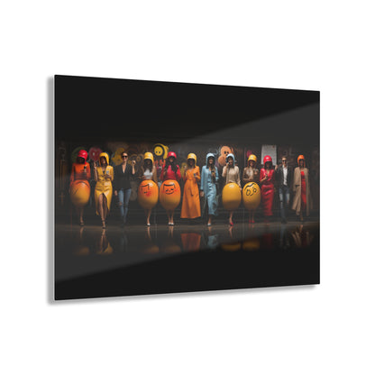 Emoji 43, Acrylic Prints