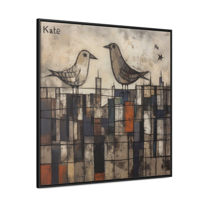 Bird 30, Gallery Canvas Wraps, Square Frame