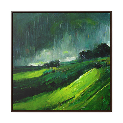 To the Rainy Land 3, Valentinii, Gallery Canvas Wraps, Square Frame