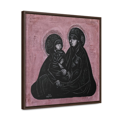 Mary and the Child 7, Valentinii, Gallery Canvas Wraps, Square Frame