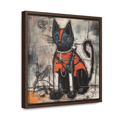 Cat 27, Gallery Canvas Wraps, Square Frame