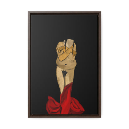 Shame, Original Eduard Pavel, Gallery Canvas Wraps, Vertical Frame