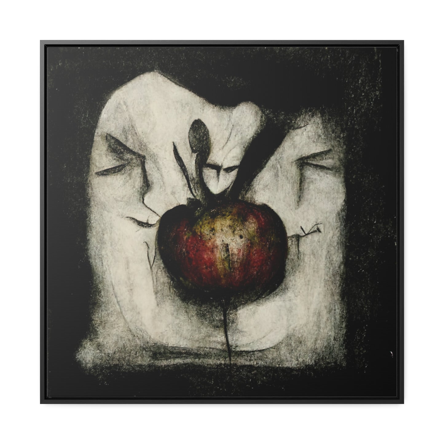 Apple 4, Valentinii, Gallery Canvas Wraps, Square Frame