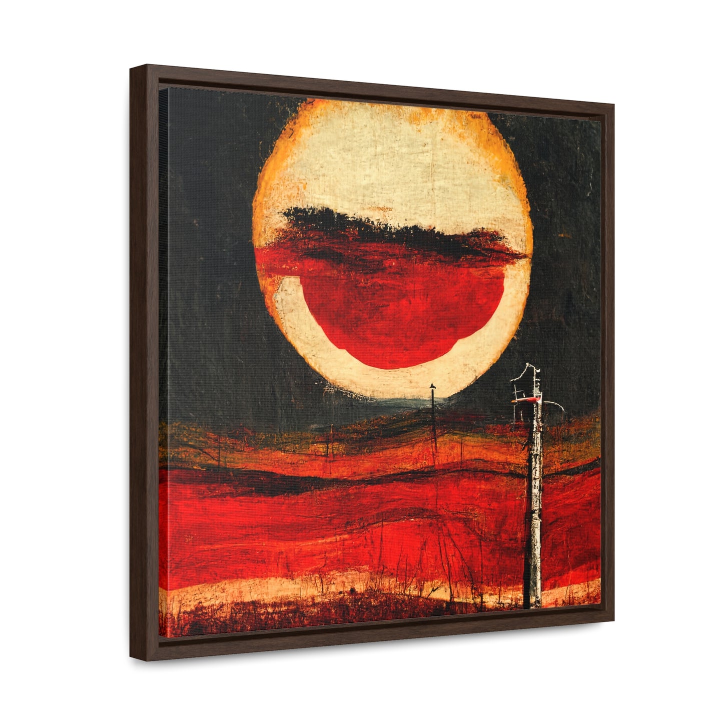 Land of the Sun 26, Valentinii, Gallery Canvas Wraps, Square Frame