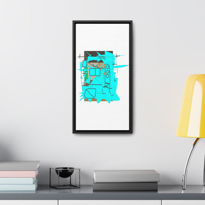 Naive City, Gallery Canvas Wraps, Vertical Frame