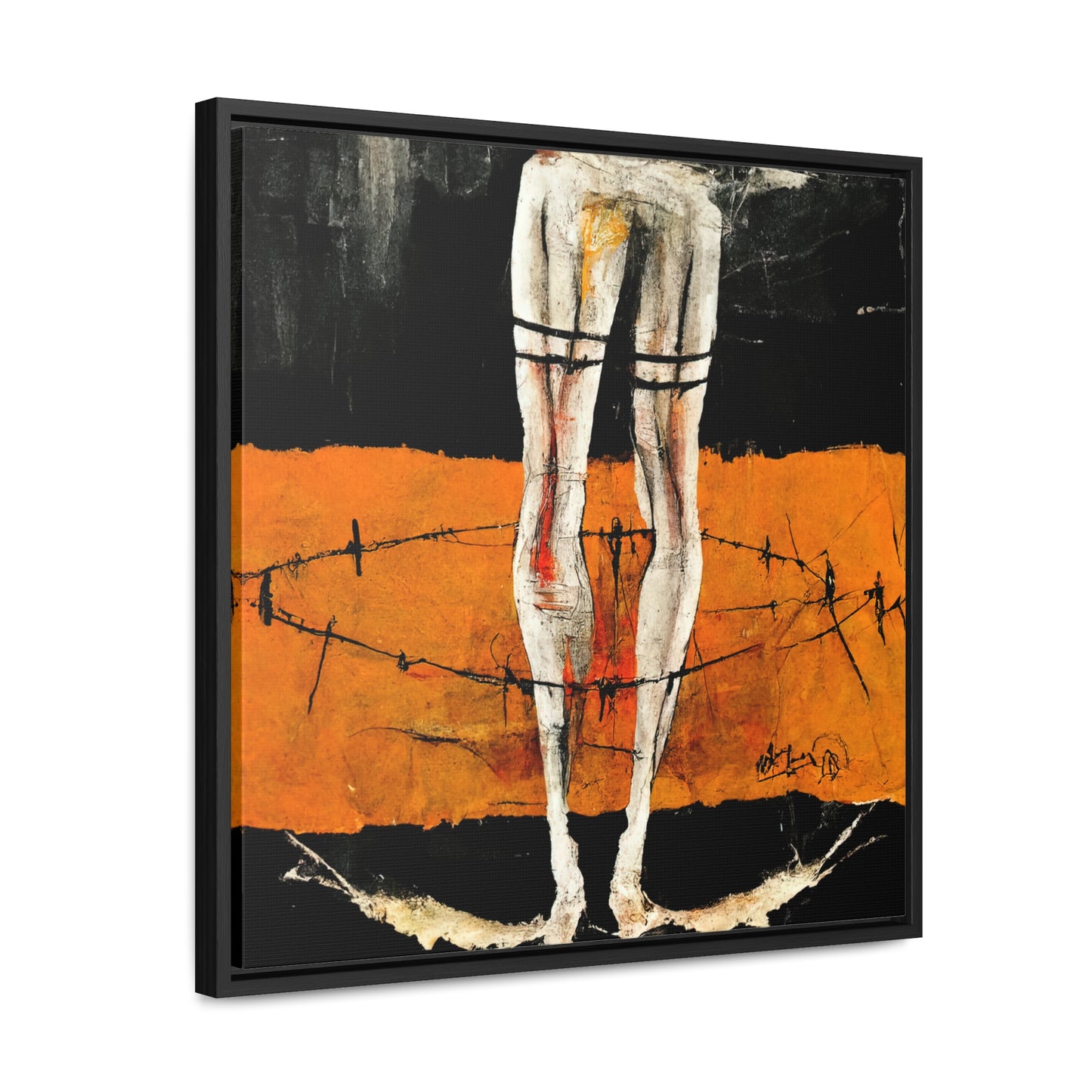 Feet and Drama 13, Valentinii, Gallery Canvas Wraps, Square Frame