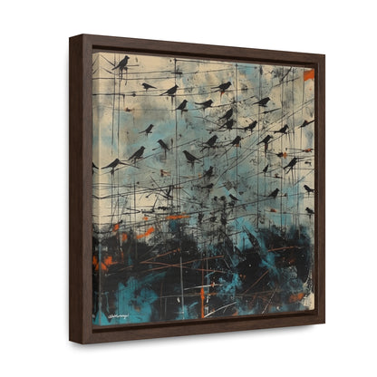 Bird 11, Gallery Canvas Wraps, Square Frame