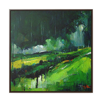 To the Rainy Land 4, Valentinii, Gallery Canvas Wraps, Square Frame