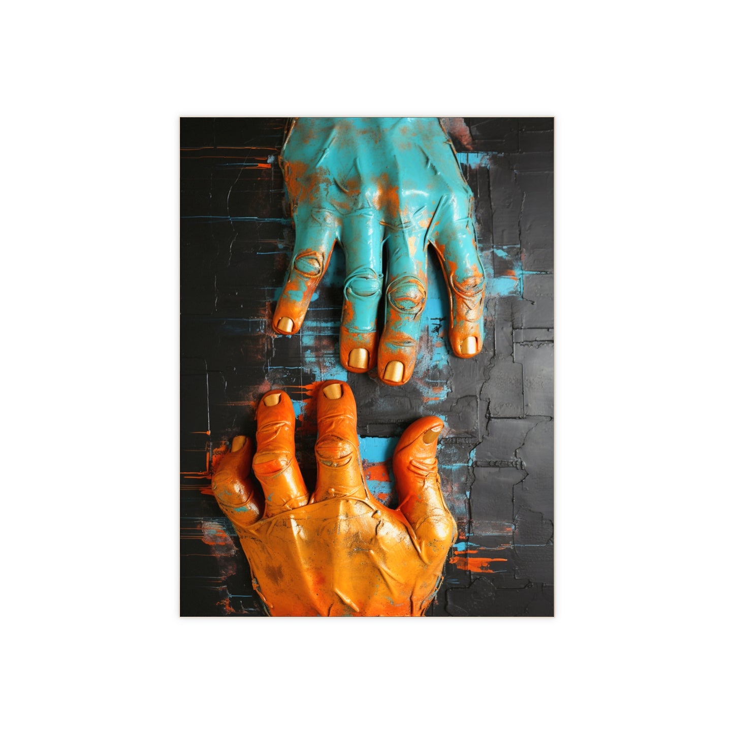 Hands 57, Ceramic Photo Tile