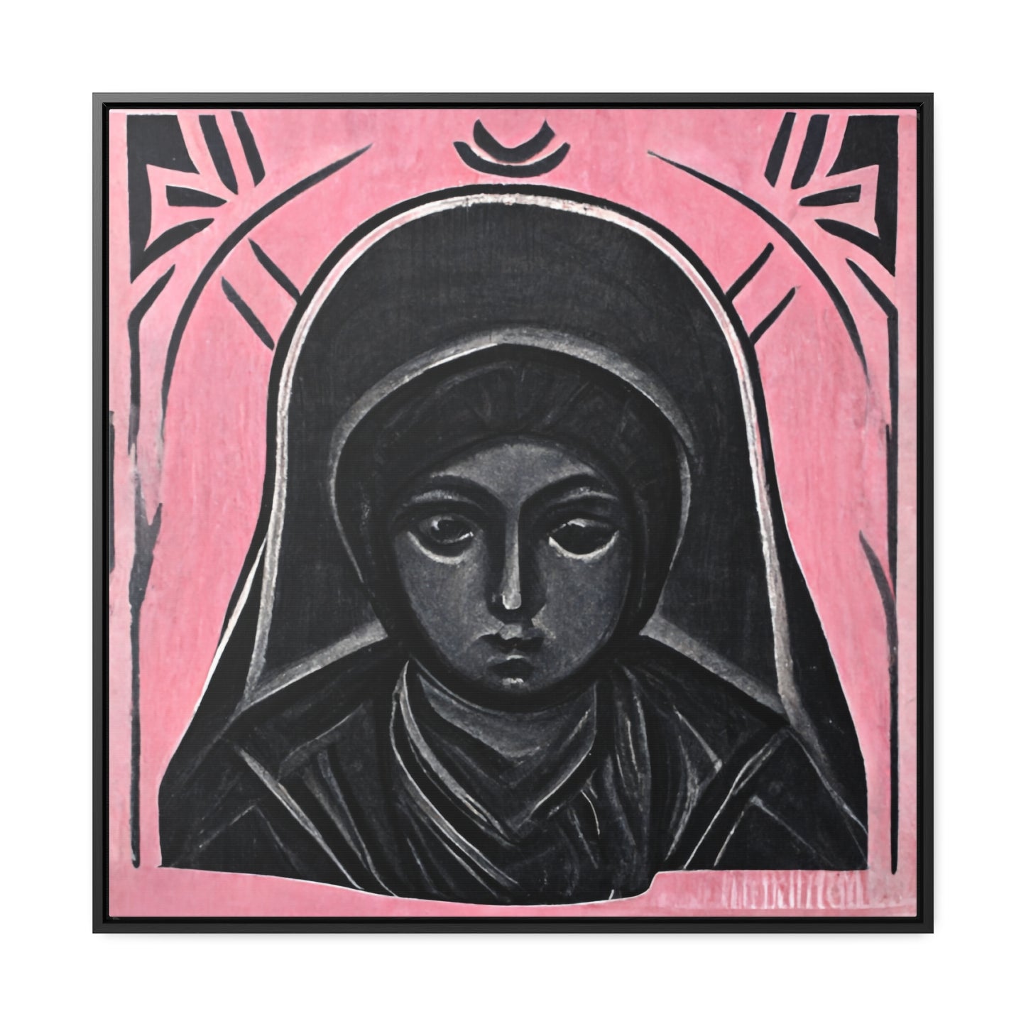 Mary, Valentinii, Gallery Canvas Wraps, Square Frame