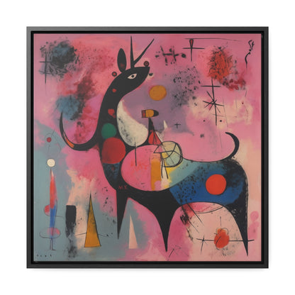 The Dreams of the Child 58, Gallery Canvas Wraps, Square Frame