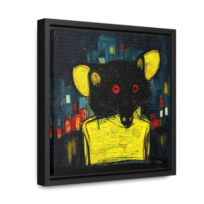 Urban Rat 7, Valentinii, Gallery Canvas Wraps, Square Frame