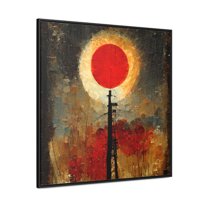 Land of the Sun 14, Valentinii, Gallery Canvas Wraps, Square Frame