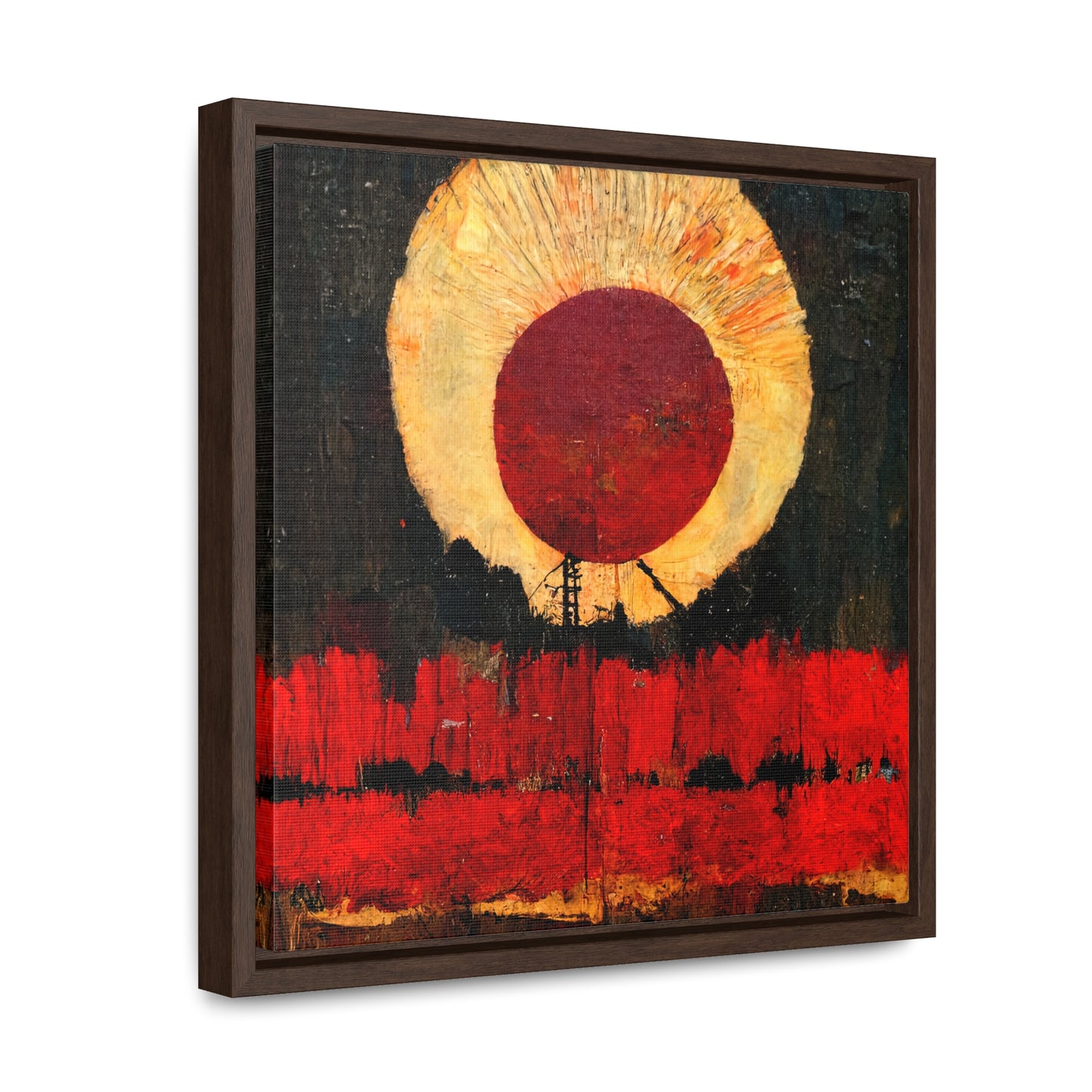 Land of the Sun 28, Valentinii, Gallery Canvas Wraps, Square Frame