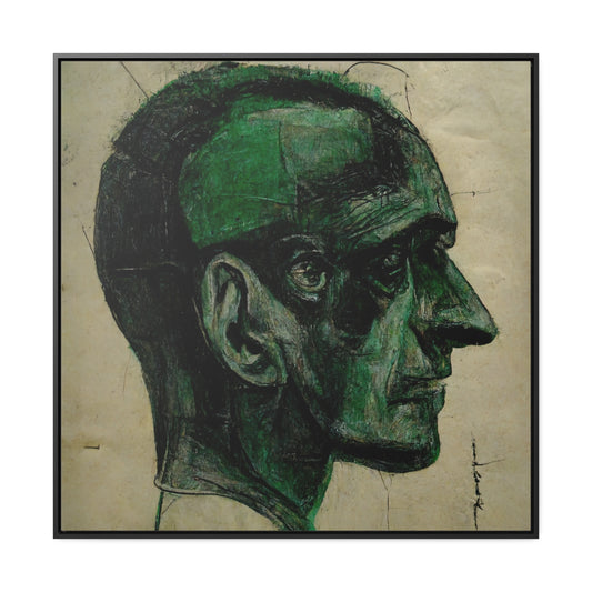Heads 14, Valentinii, Gallery Canvas Wraps, Square Frame
