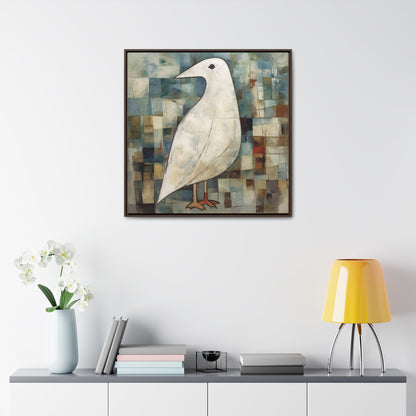 Bird 8, Gallery Canvas Wraps, Square Frame