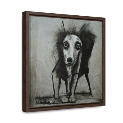 Dogs and Puppies 10, Valentinii, Gallery Canvas Wraps, Square Frame