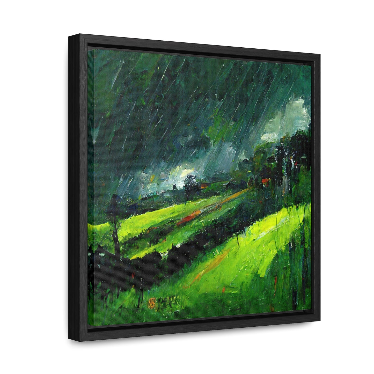 To the Rainy Land 2, Valentinii, Gallery Canvas Wraps, Square Frame