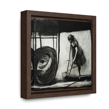 Domestic Memories 42, Valentinii, Gallery Canvas Wraps, Square Frame