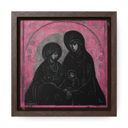 Mary and the Child 9, Valentinii, Gallery Canvas Wraps, Square Frame