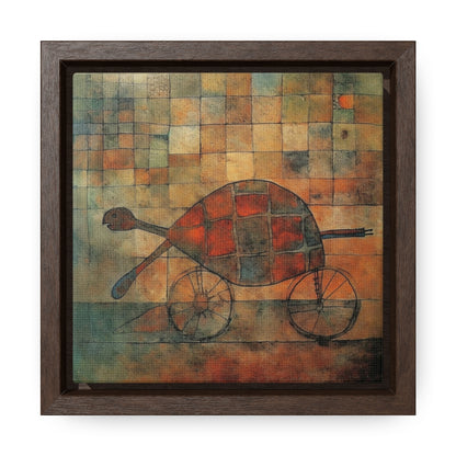 Turtle 16, Gallery Canvas Wraps, Square Frame