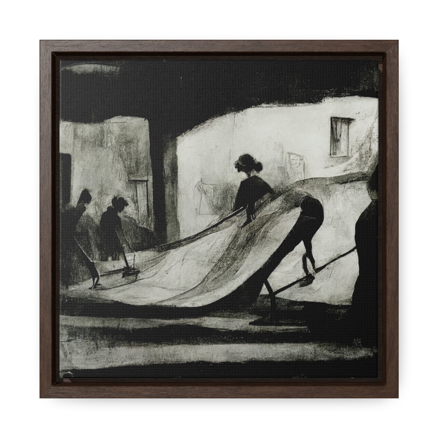 Domestic Memories 46, Valentinii, Gallery Canvas Wraps, Square Frame