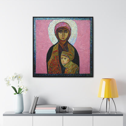 Mary and the Child 18, Valentinii, Gallery Canvas Wraps, Square Frame