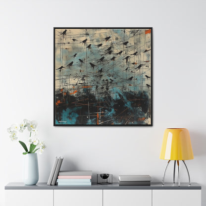 Bird 11, Gallery Canvas Wraps, Square Frame