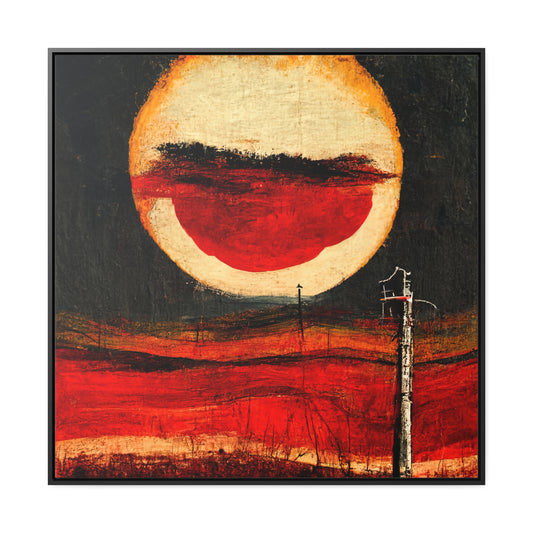 Land of the Sun 26, Valentinii, Gallery Canvas Wraps, Square Frame