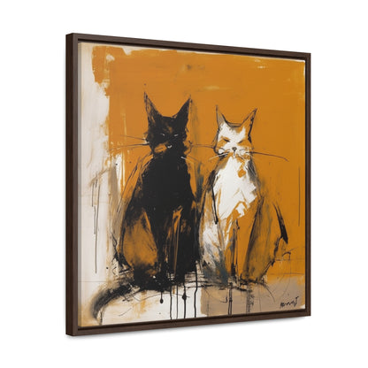 Cat 11, Gallery Canvas Wraps, Square Frame