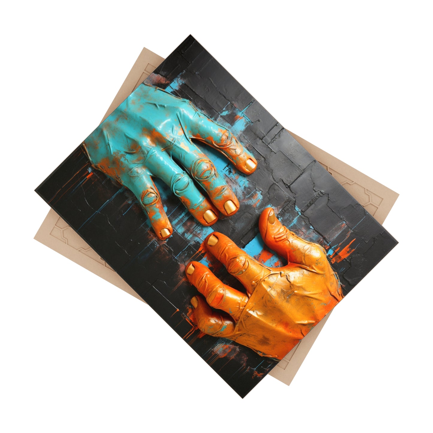 Hands 57, Ceramic Photo Tile