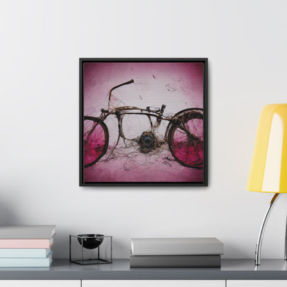 Bicycle 9, Valentinii, Gallery Canvas Wraps, Square Frame