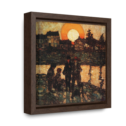 Land of the Sun 44, Valentinii, Gallery Canvas Wraps, Square Frame