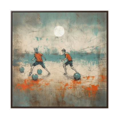 Childhood 39, Gallery Canvas Wraps, Square Frame