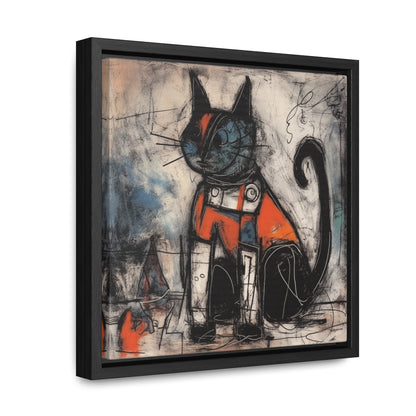 Cat 45, Gallery Canvas Wraps, Square Frame