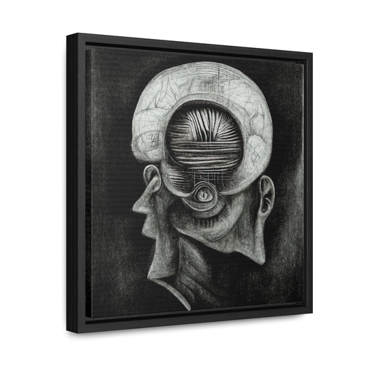 Brain 11, Valentinii, Gallery Canvas Wraps, Square Frame
