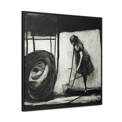 Domestic Memories 42, Valentinii, Gallery Canvas Wraps, Square Frame