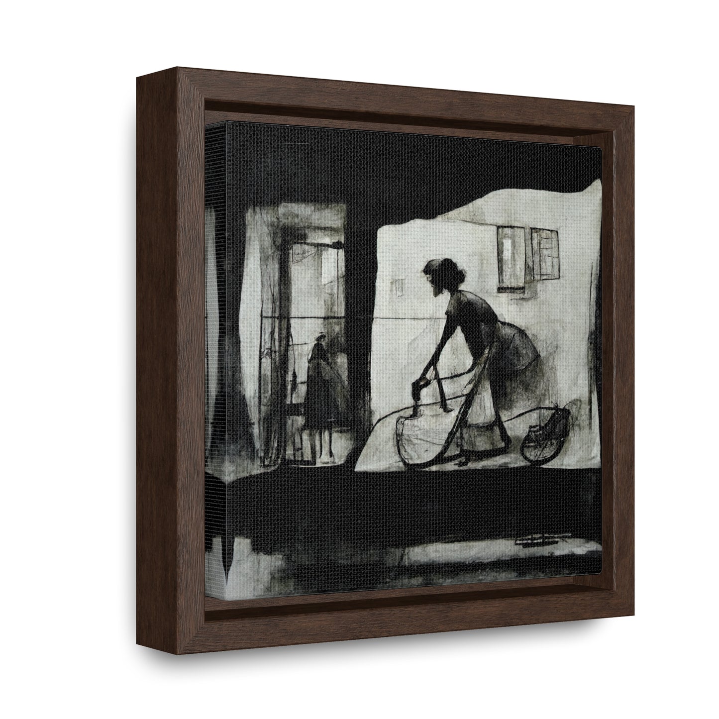 Domestic Memories 36, Valentinii, Gallery Canvas Wraps, Square Frame