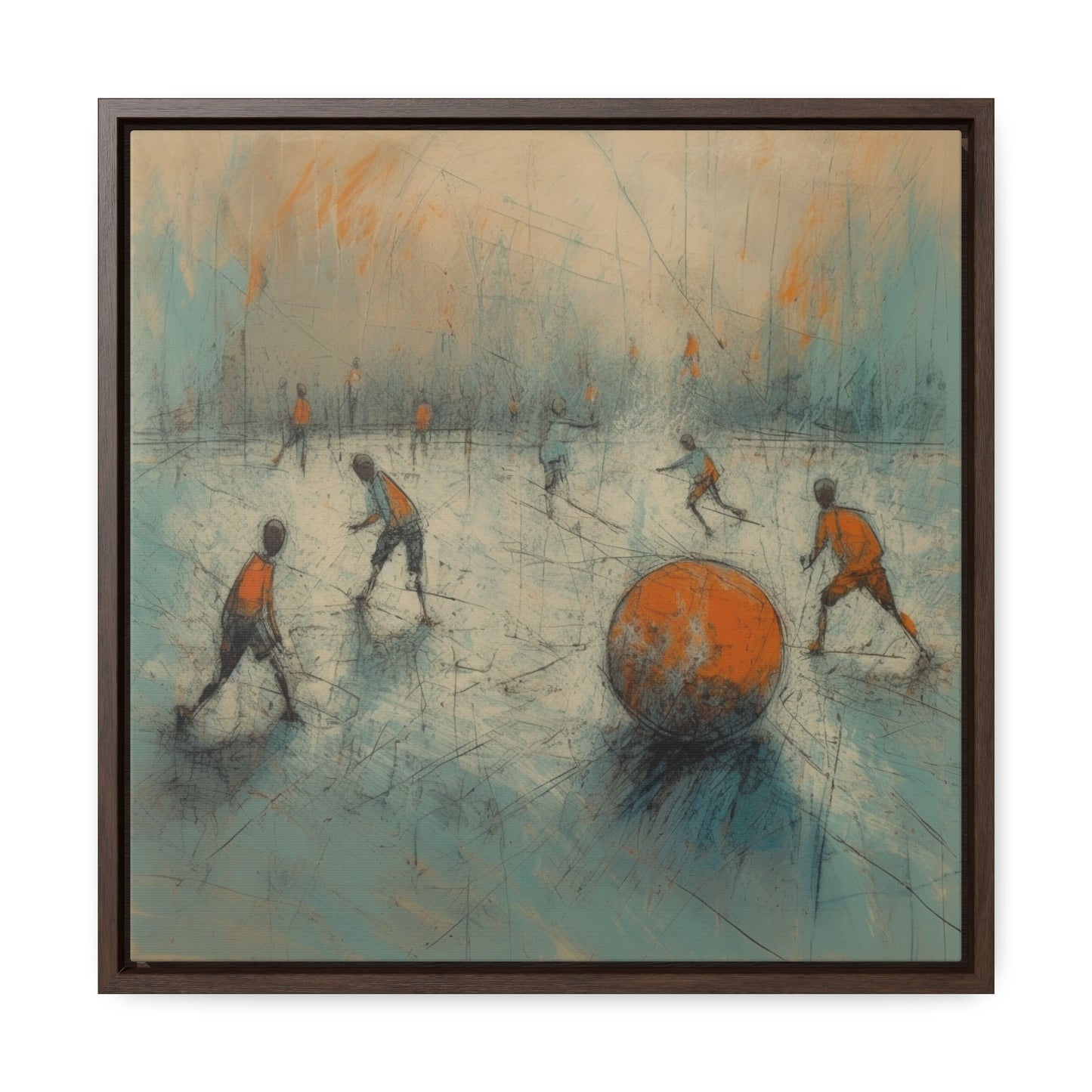 Childhood 15, Gallery Canvas Wraps, Square Frame