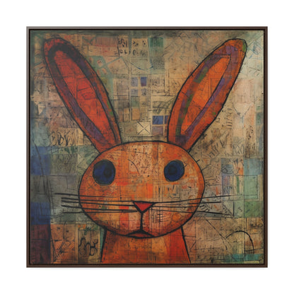 Rabbit 12, Gallery Canvas Wraps, Square Frame