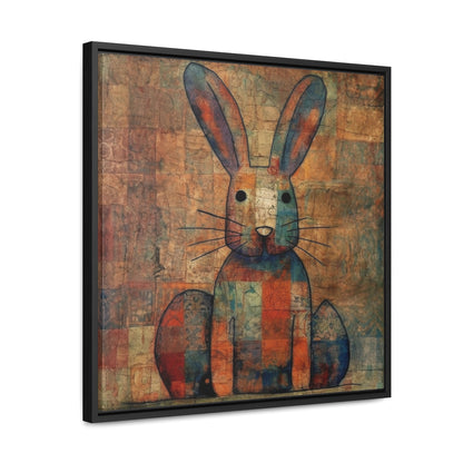 Rabbit 23, Gallery Canvas Wraps, Square Frame