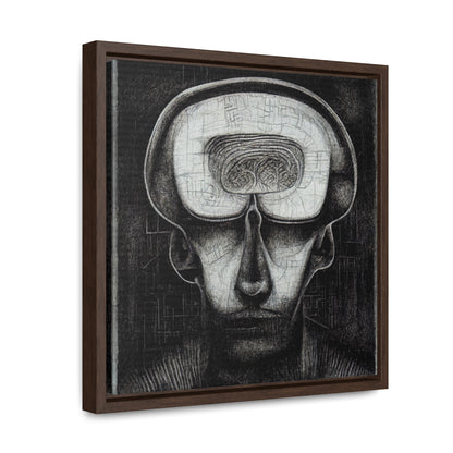 Brain 59, Valentinii, Gallery Canvas Wraps, Square Frame