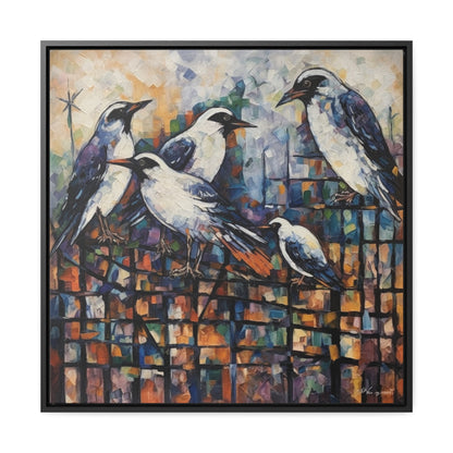 Bird 23, Gallery Canvas Wraps, Square Frame