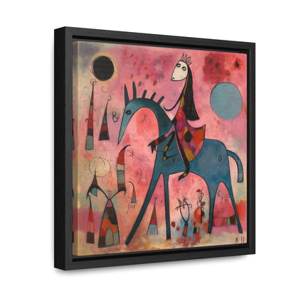 The Dreams of the Child 21, Gallery Canvas Wraps, Square Frame