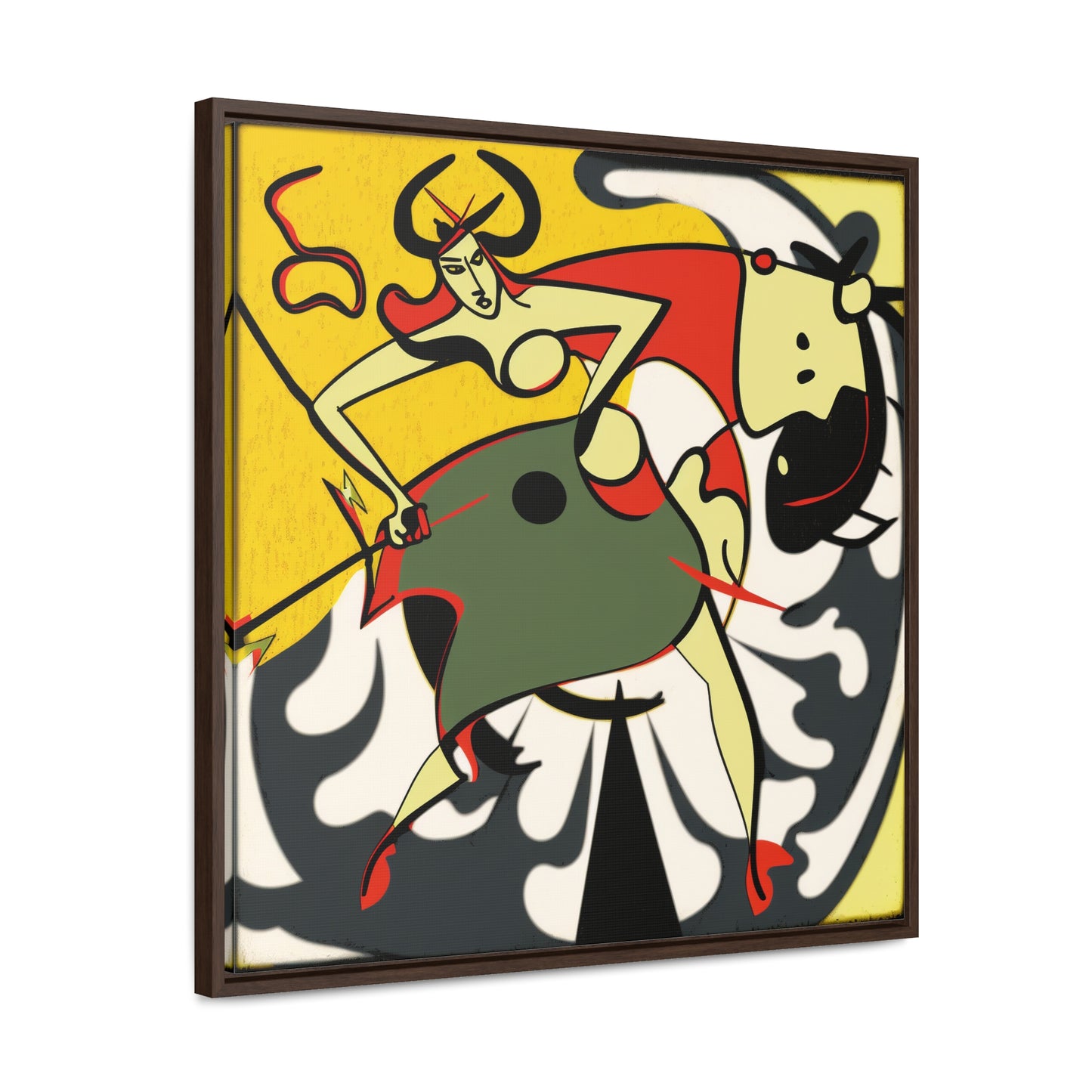 Naivia 22, Gallery Canvas Wraps, Square Frame