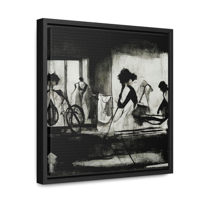 Domestic Memories 29, Valentinii, Gallery Canvas Wraps, Square Frame